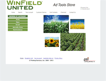 Tablet Screenshot of croplan.promoadvantage.net